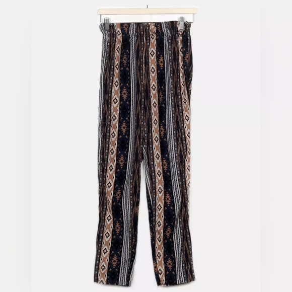 Bohemian Striped Pattern Pants - Picture 1 of 2